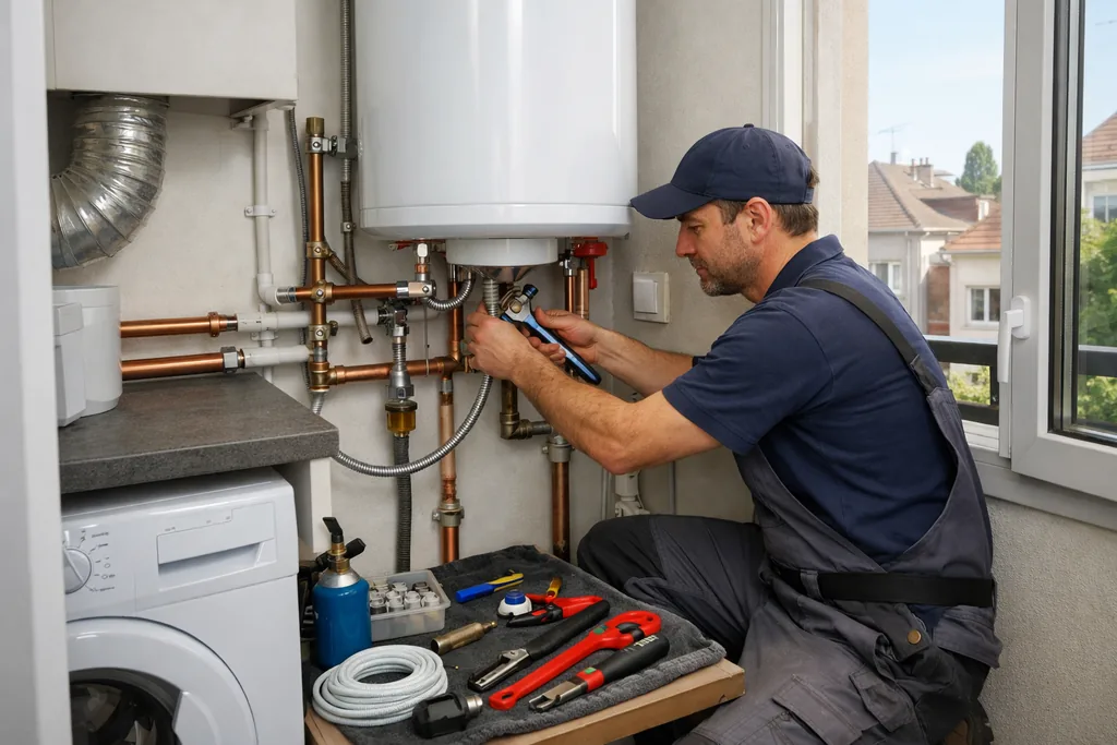 Intervention professionnelle à plombierbezons